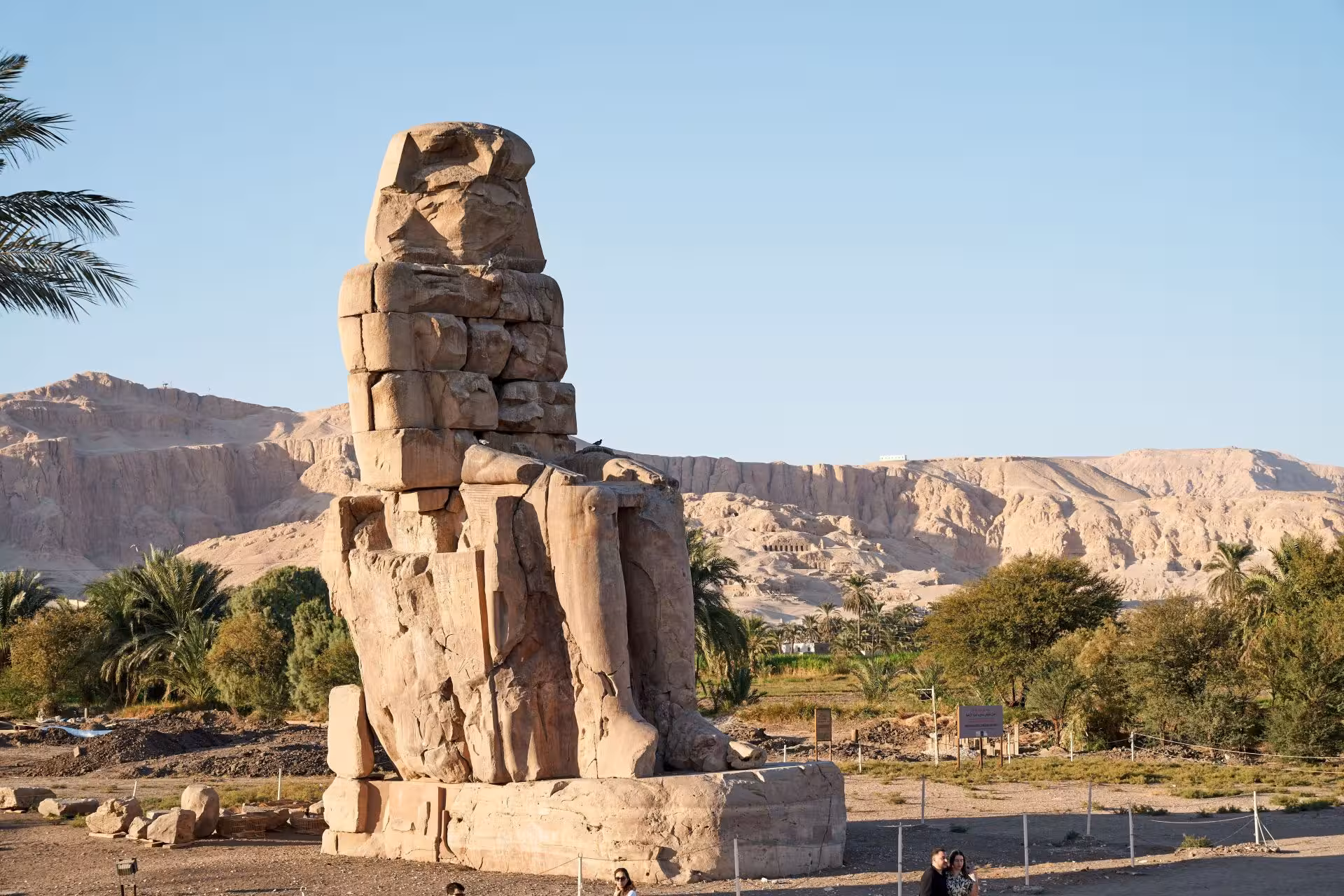 Colossi of Memnon west bank