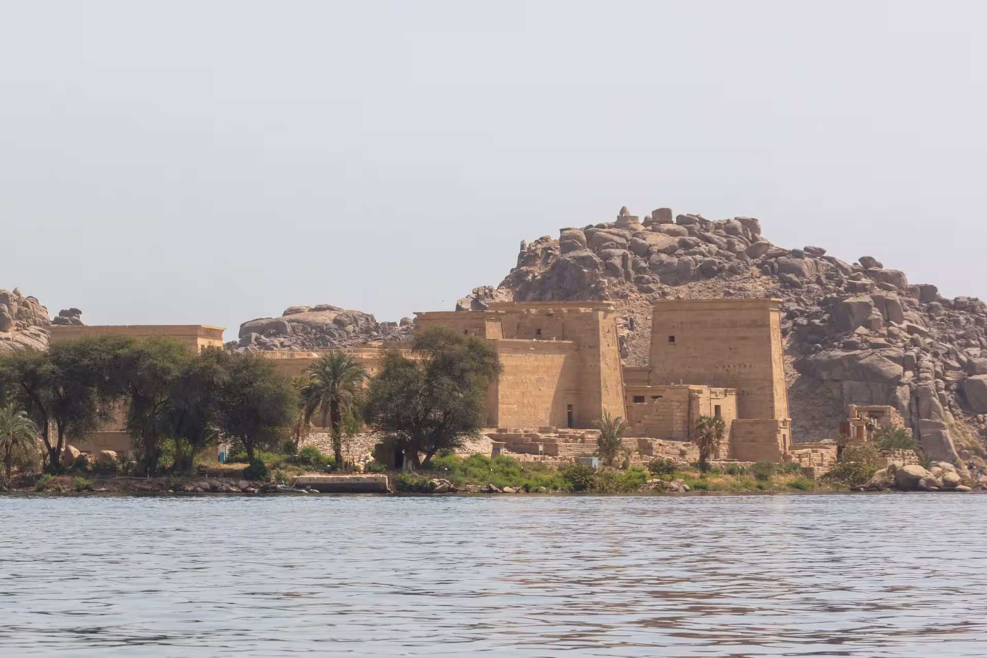 High Dam and Philae temple