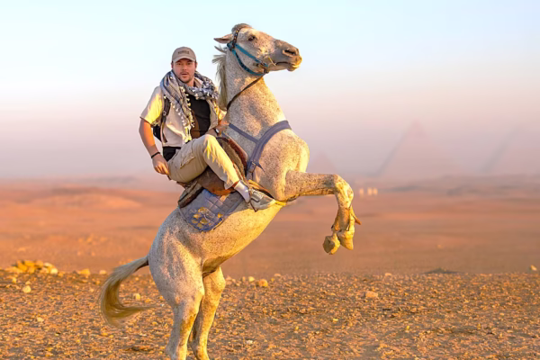 From Cairo Horse Riding Pyramids Day Tour With Hotel Pickup